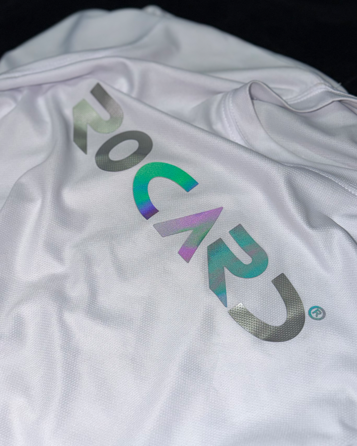 Rocard "CAR" design white breathable Tee Shirt