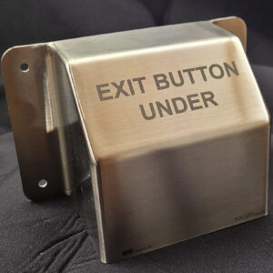 Exit Button Cover